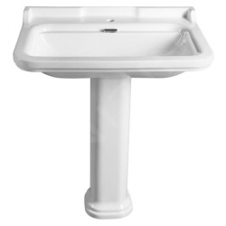 Sapho Kerasan Waldorf - Lavabo céramique 800x550 mm, blanc 4141K1