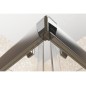 Ravak Blix - Porte de douche BLRV2K 120 cm, aluminium brillant/verre Grape 1XVG0C00ZG Ravak Blix - Porte de douche BLRV2K 120 cm, aluminium brillant/verre Grape 1XVG0C00ZG