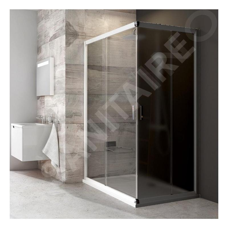 Ravak Blix - Porte de douche BLRV2K 110 cm, blanc/verre transparent 1XVD0100Z1 Ravak Blix - Porte de douche BLRV2K 110 cm, blanc/verre transparent 1XVD0100Z1