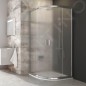 Ravak Blix - Cabine de douche quart de rond en quatre parties BLCP4-80, 780-800 mm, aluminium brillant/verre Grape 3B240C00ZG Ravak Blix - Cabine de douche quart de rond en quatre parties BLCP4-80, 780-800 mm, aluminium brillant/verre Grape 3B240C00ZG