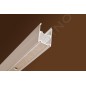 Ravak Blix - Porte de douche BLRV2K 110 cm, aluminium brillant/verre transparent 1XVD0C00Z1