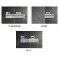 Ravak Blix - Porte de douche BLRV2K 110 cm, aluminium brillant/verre transparent 1XVD0C00Z1