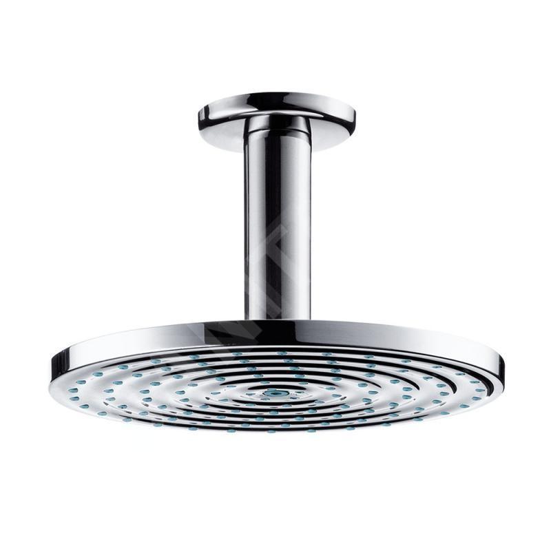 Hansgrohe Raindance - Douche de tête S 180 Air, 1 jet avec amenée par plafond de 100 mm, chrome 27478000