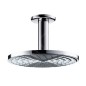 Hansgrohe Raindance - Douche de tête S 180 Air, 1 jet avec amenée par plafond de 100 mm, chrome 27478000
