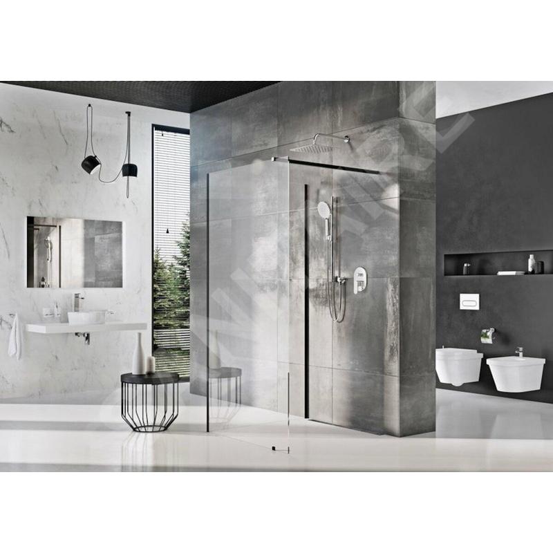 Ravak Walk-In - Cabine de douche Walk-In Corner 110/80, 1100x2000 mm, noir/verre clair GW1CD4300Z1 Ravak Walk-In - Cabine de douche Walk-In Corner 110/80, 1100x2000 mm, noir/verre clair GW1CD4300Z1
