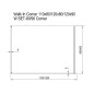 Ravak Walk-In - Cabine de douche Walk-In Corner 110/80, 1100x2000 mm, noir/verre clair GW1CD4300Z1 Ravak Walk-In - Cabine de douche Walk-In Corner 110/80, 1100x2000 mm, noir/verre clair GW1CD4300Z1