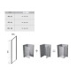 Ravak Pivot - Paroi de douche PPS-80, 770-795 mm, noir/verre clair 90G40300Z1 Ravak Pivot - Paroi de douche PPS-80, 770-795 mm, noir/verre clair 90G40300Z1
