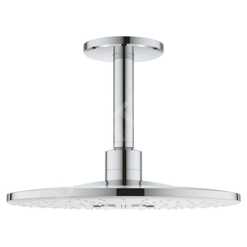 Grohe Rainshower SmartActive - Douche de tête 310, bras de douche 142 mm, 2 jets, blanc lunaire 26477LS0 Grohe Rainshower SmartActive - Douche de tête 310, bras de douche 142 mm, 2 jets, blanc lunaire 26477LS0