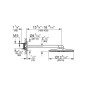 Grohe Rainshower SmartActive - Douche de tête 310, bras de douche 430 mm, 2 jets, blanc lunaire 26475LS0 Grohe Rainshower SmartActive - Douche de tête 310, bras de douche 430 mm, 2 jets, blanc lunaire 26475LS0