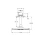 Grohe Rainshower SmartActive Cube - Douche de tête 310, bras de douche 142 mm, 2 jets, blanc lunaire 26481LS0 Grohe Rainshower SmartActive Cube - Douche de tête 310, bras de douche 142 mm, 2 jets, blanc lunaire 26481LS0