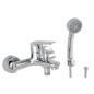 Novaservis Titania Cosmos - Mitigeur de baignoire avec accessoires, chrome 90220,0