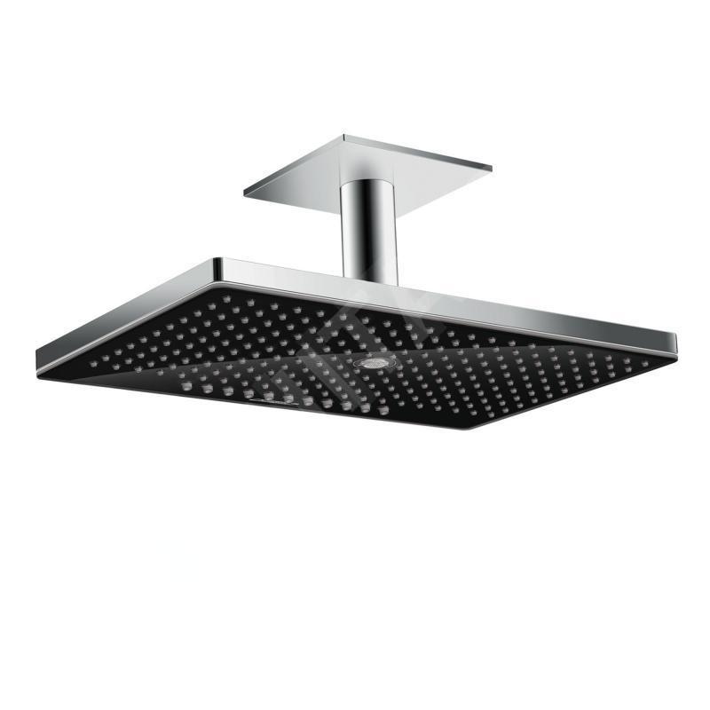 Hansgrohe Rainmaker Select - Douche de tête 460, 3 jets, bras de douche 100 mm, noir/chrome 24006600 Hansgrohe Rainmaker Select - Douche de tête 460, 3 jets, bras de douche 100 mm, noir/chrome 24006600