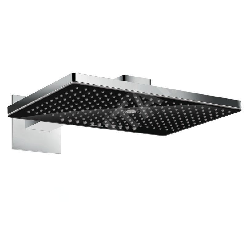 Hansgrohe Rainmaker Select - Douche de tête 460, 3 jets, bras de douche 460 mm, noir/chrome 24007600 Hansgrohe Rainmaker Select - Douche de tête 460, 3 jets, bras de douche 460 mm, noir/chrome 24007600
