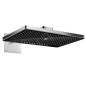 Hansgrohe Rainmaker Select - Douche de tête 460, 3 jets, bras de douche 460 mm, noir/chrome 24007600 Hansgrohe Rainmaker Select - Douche de tête 460, 3 jets, bras de douche 460 mm, noir/chrome 24007600