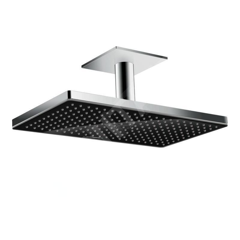 Hansgrohe Rainmaker Select - Douche de tête 460, bras de douche 100 mm, noir/chrome 24002600 Hansgrohe Rainmaker Select - Douche de tête 460, bras de douche 100 mm, noir/chrome 24002600