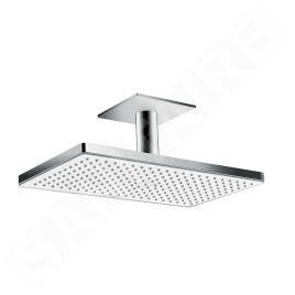 Hansgrohe Rainmaker Select - Douche de tête 460, bras de douche 100 mm, blanc/chrome 24002400