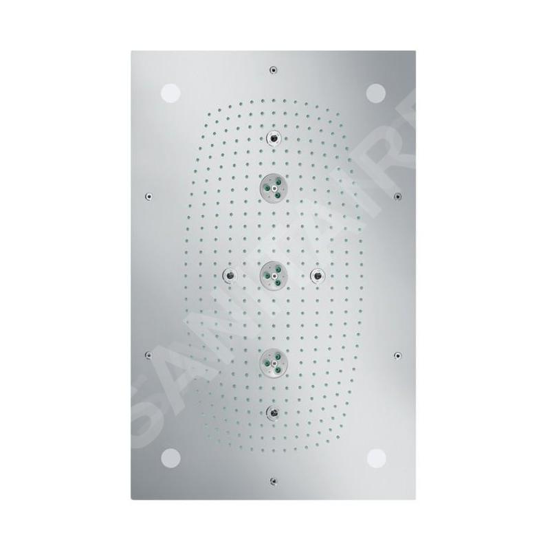 Hansgrohe Raindance - Douche de tête 680x460 mm Air 3jet avec éclairage, chrome 28418000