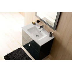 Sapho Slim - Meuble-lavabo 600x160x460 mm, blanc 1601-60