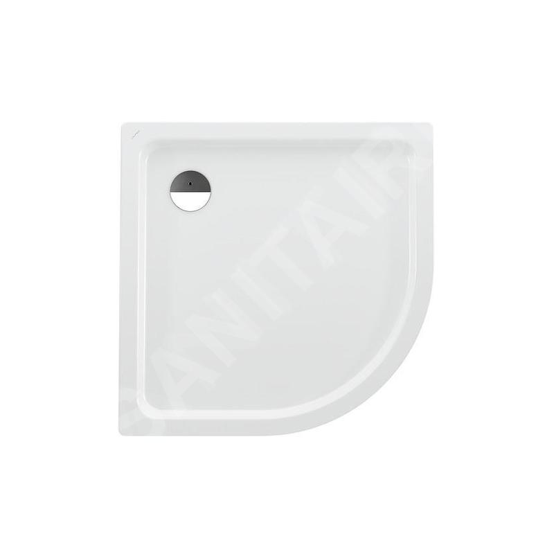 Laufen Platina - Receveur de douche avec pastilles anti-bruit, 1000x1000 mm, blanc H2150190000401