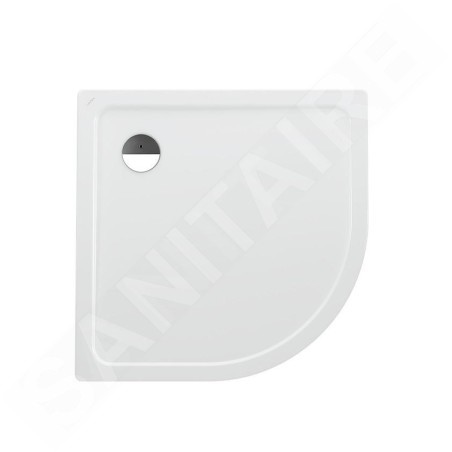 Laufen Platina - Receveur de douche avec pastilles anti-bruit, 1000x1000 mm, blanc H2150090000401