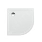 Laufen Platina - Receveur de douche avec pastilles anti-bruit, 1000x1000 mm, blanc H2150090000401