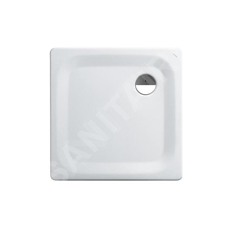 Laufen Platina - Receveur de douche 800x800 mm, avec pastilles anti-bruit, antislip, blanc H2150016000401