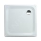 Laufen Platina - Receveur de douche avec pastilles anti-bruit, 900x900 mm, blanc H2150020000401