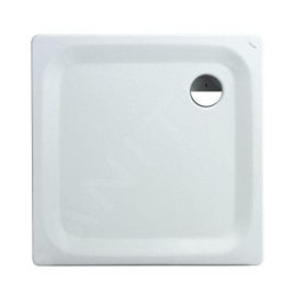 Laufen Platina - Receveur de douche avec pastilles anti-bruit, 900x900 mm, antislip, blanc H2150026000401