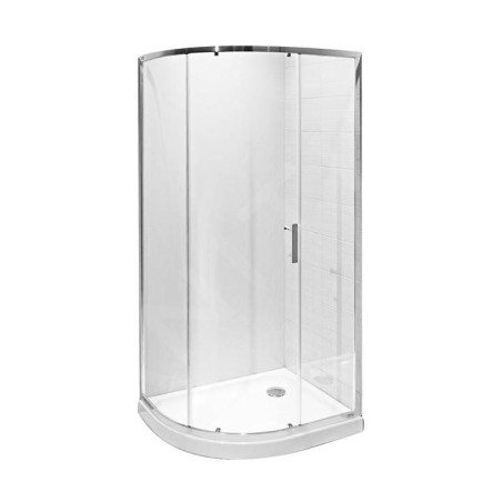 Jika Tigo - Paroi de douche 780x980 mm, Jika Perla Glass, argent/verre transparent H2512110026681