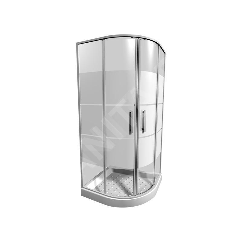 Jika Lyra plus - Paroi de douche 800x800 mm, Jika Perla Glass, blanc/verre transparent H2533810006681 Jika Lyra plus - Paroi de douche 800x800 mm, Jika Perla Glass, blanc/verre transparent H2533810006681