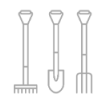 Outils de jardinage